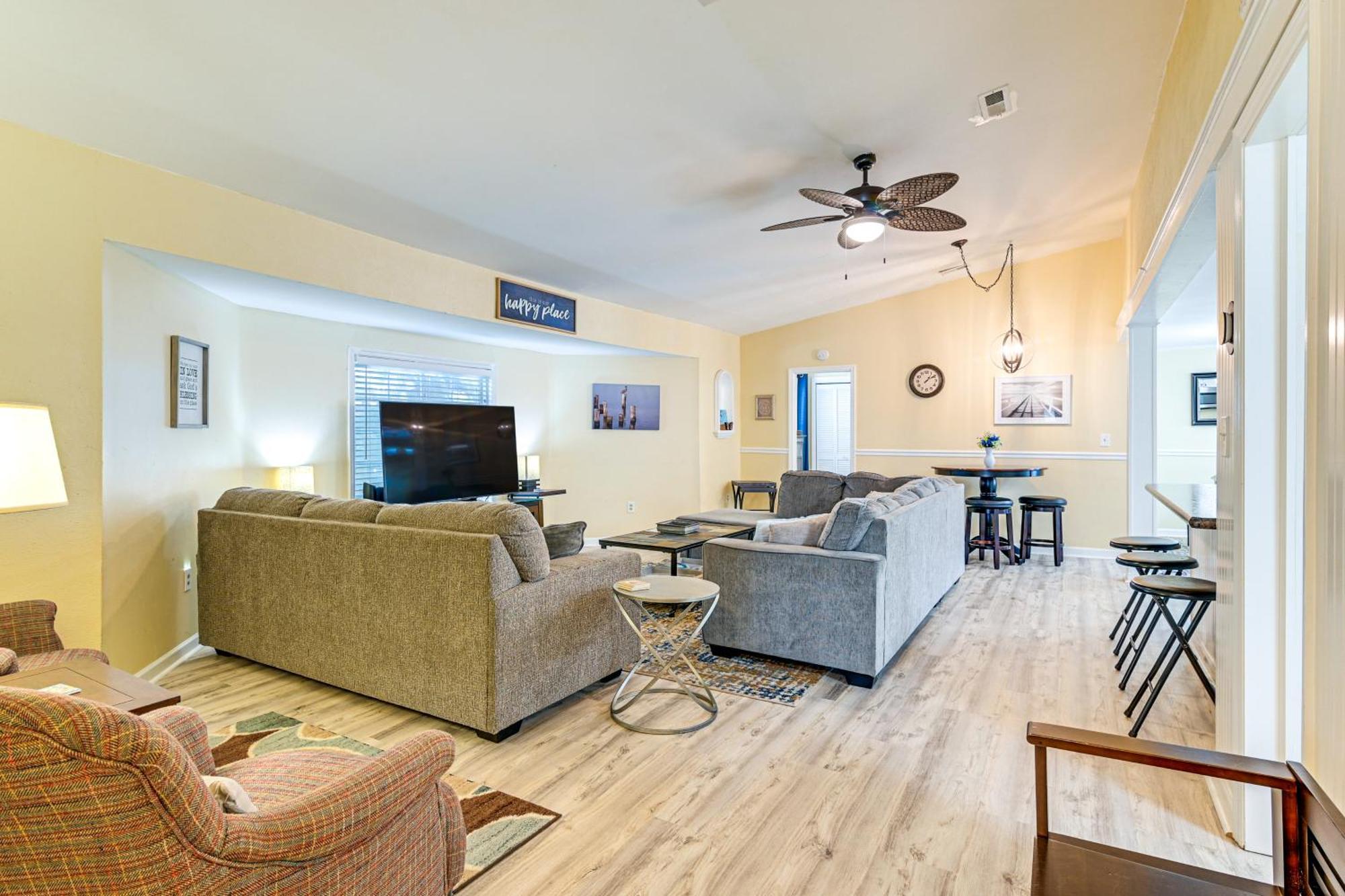 Lovely Myrtle Beach Getaway - Walk To Beach! Eksteriør bilde